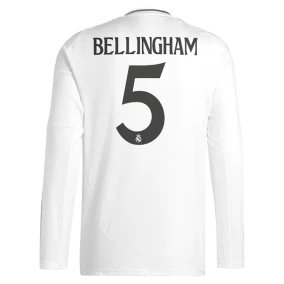 Prima Maglia Bellingham Real Madrid 2024/2025 Manica Lunga